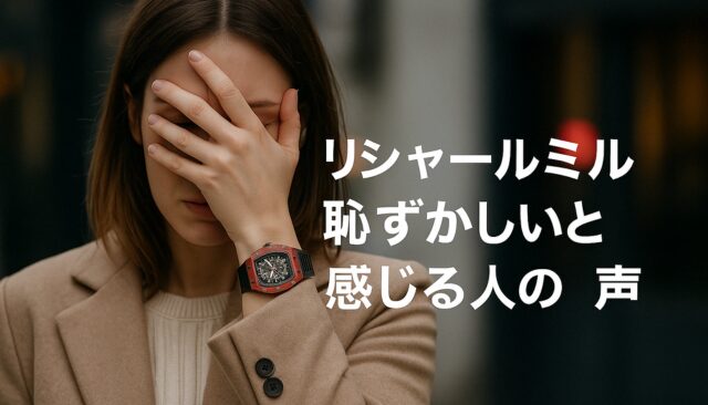 恥ずかしいと感じる人の声