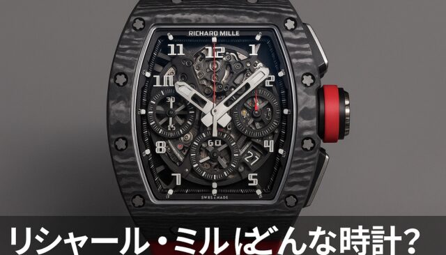 リシャール・ミルはどんな時計？