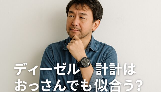 おっさんでも似合う？