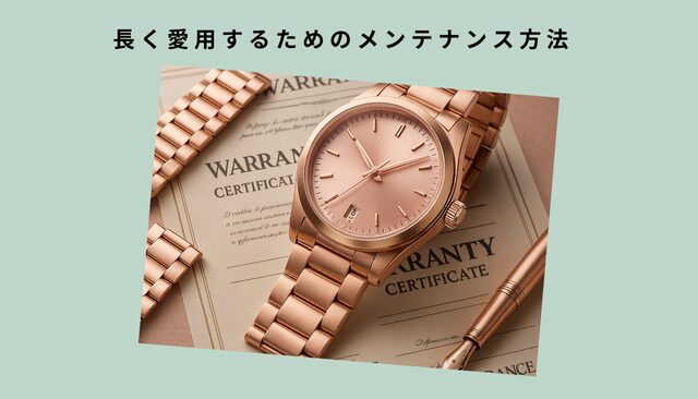長く愛用するためのメンテナンス方法